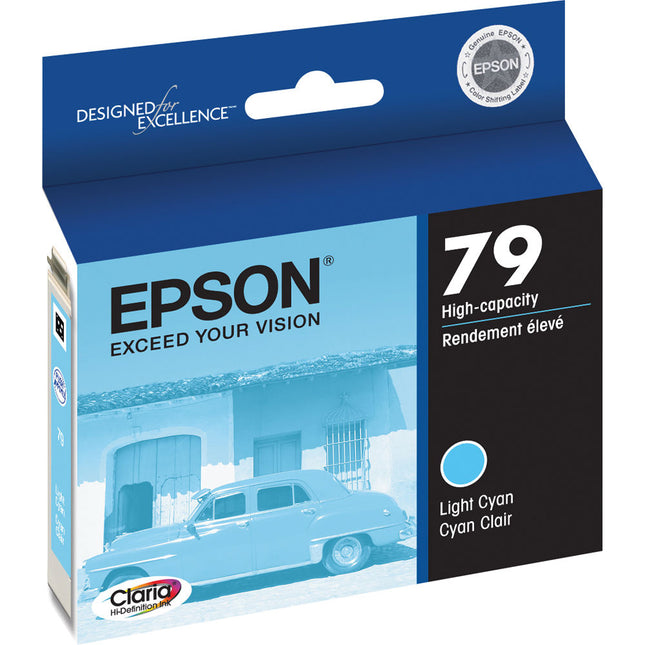 Cartucho de Tinta Epson 79 Cyan Claro para Impresoras Stylus 1400 Artisan 1430