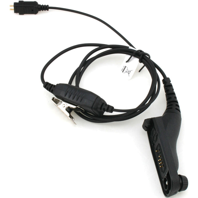 Otto Engineering E1-1W2MF131-MF Kit de Auriculares Livianos con Cable Kevlar para Radios Motorola TRBO