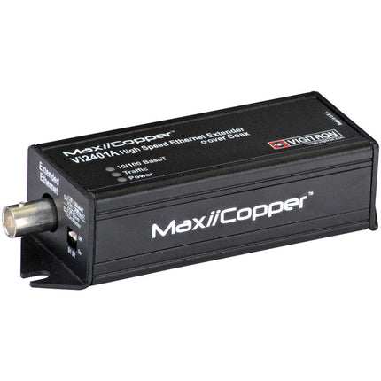 Vigitron VI2401A MaxiiCopper Extensor Ethernet sobre Coax 5000píes