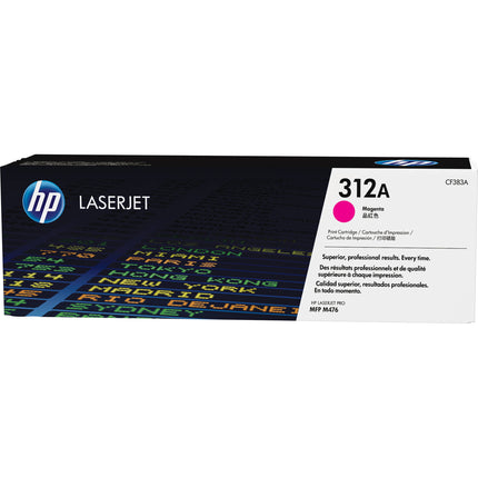 Cartucho de tóner HP 312A Magenta LaserJet para M476dn 2700 páginas