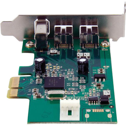 StarTech Tarjeta Adaptadora FireWire 3 Puertos PCI Express Baja Perfil 800 Mb/s
