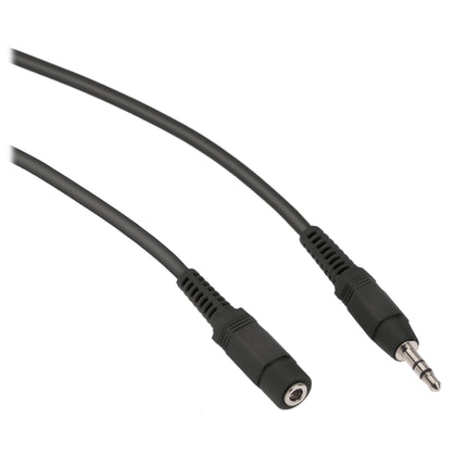 Pearstone Cable de Extensión Estéreo 3.5mm Negro 0.9m Auxiliar