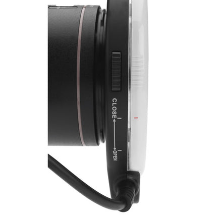 Bolt VM-110 LED Luz anular macro con 8 adaptadores de lentes y difusores