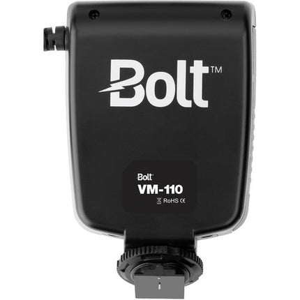 Bolt VM-110 LED Luz anular macro con 8 adaptadores de lentes y difusores