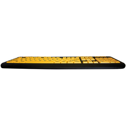 Adesso EasyTouch 132 Teclado de Escritorio USB con Teclas Grandes Multimedia