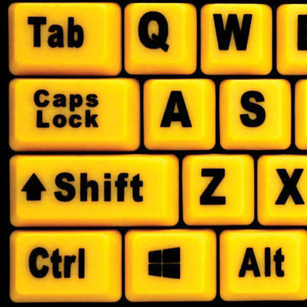 Adesso EasyTouch 132 Teclado de Escritorio USB con Teclas Grandes Multimedia