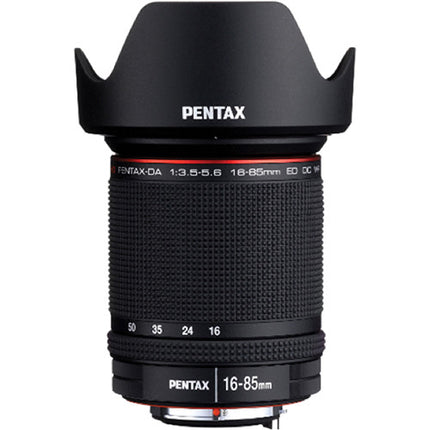 Pentax HD PENTAX DA 16-85mm f/3.5-5.6 ED DC WR Objetivo zoom APS-C resistente al clima