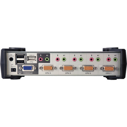 ATEN CS1734B Switch KVMP 4 Puertos USB 2.0 con OSD y Kit Rackmount