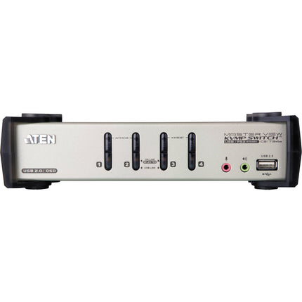 ATEN CS1734B Switch KVMP 4 Puertos USB 2.0 con OSD y Kit Rackmount
