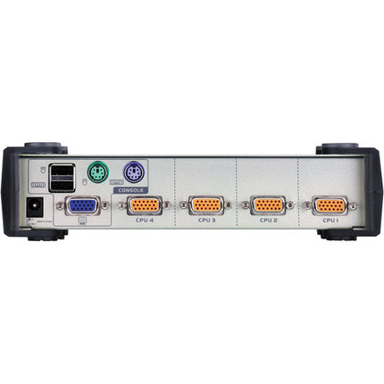 ATEN CS84U Switch KVM 4 Puertos PS/2 USB VGA 2048x1536 1.8m