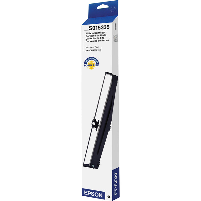 Cartucho Cinta de Tela Negro Epson S015335 para Impresoras Impacto 12M Caracteres