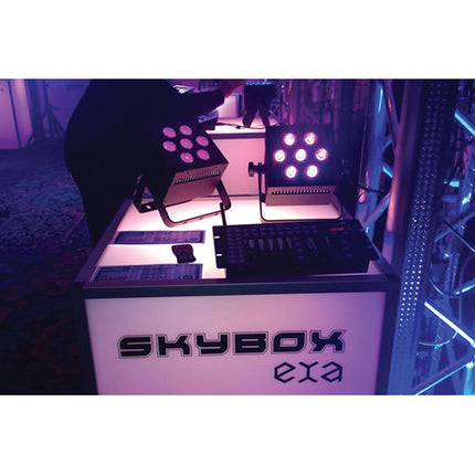 Blizzard SkyBox EXA RGBAW+UV Luz LED 7x15W Ángulo 25° 400Hz