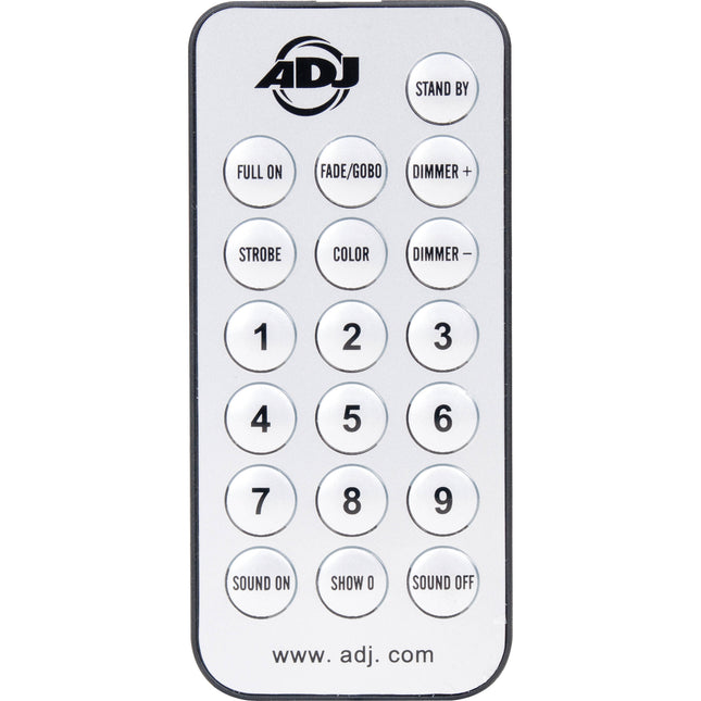 American DJ IR Remote para Inno Pocket Spot Control inalámbrico funciones múltiples
