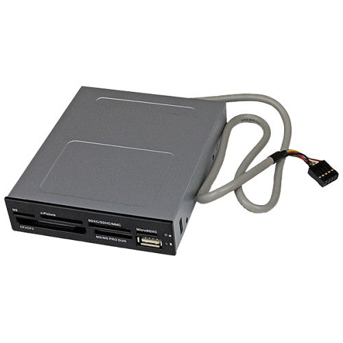 StarTech Lector de Tarjetas Interno 3.5"" 22 en 1 USB 2.0 con LED y Cable IDC