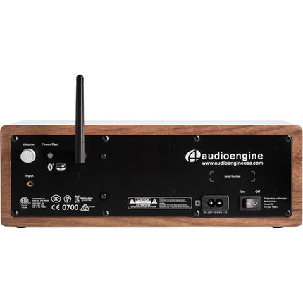 Audioengine B2 Altavoz Bluetooth Nogal 60W Dual Kevlar Woofer