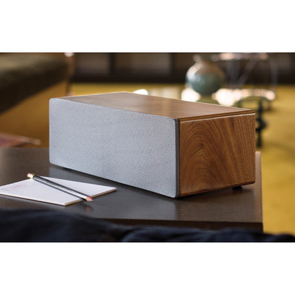 Audioengine B2 Altavoz Bluetooth Nogal 60W Dual Kevlar Woofer