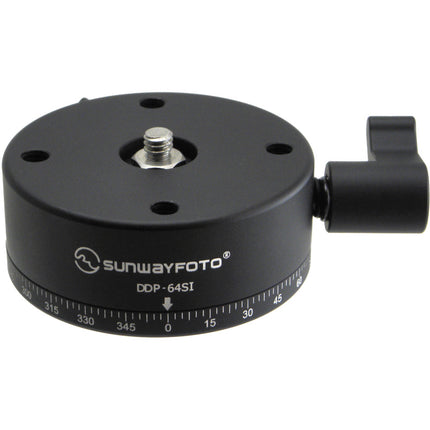 Sunwayfoto DDP-64SI Rotador Indexador para Panorámicas 64mm 17.6lb
