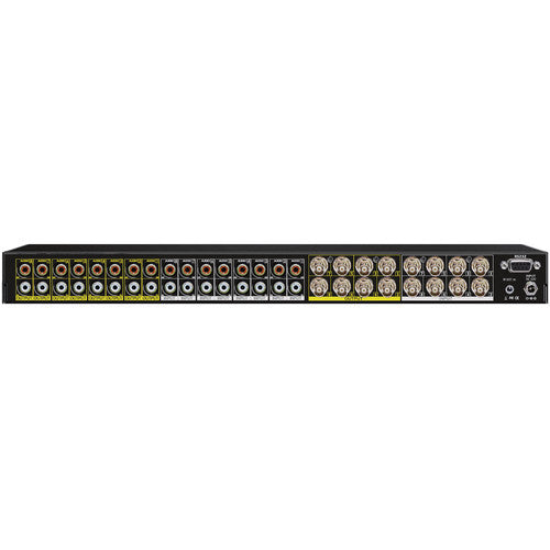 Shinybow SB-5548BNC Switcher de Video Compuesto y Audio 8x8 con Control de Volumen
