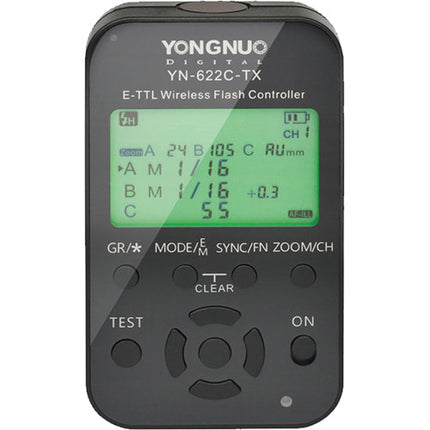 Yongnuo YN-622C-TX Controlador Flash Inalámbrico Canon 2.4 GHz 100 m