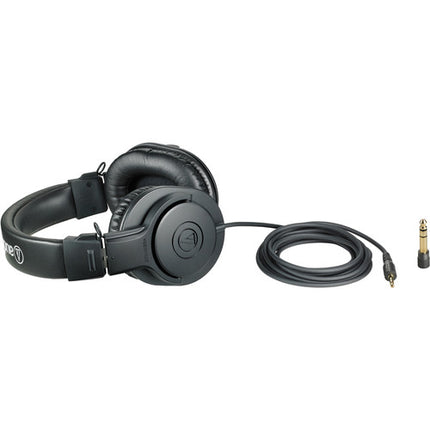 Audio-Technica ATH-M20x Auriculares Cerrados Monitor 40mm Negro 15Hz-20kHz