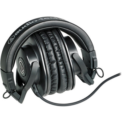 Audio-Technica ATH-M30x Auriculares Monitor Circumaurales con Estuche UHC-725 y Adaptador 1/4"
