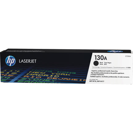 Cartucho de tóner láser HP 130A negro para impresoras LaserJet Pro M176 M177