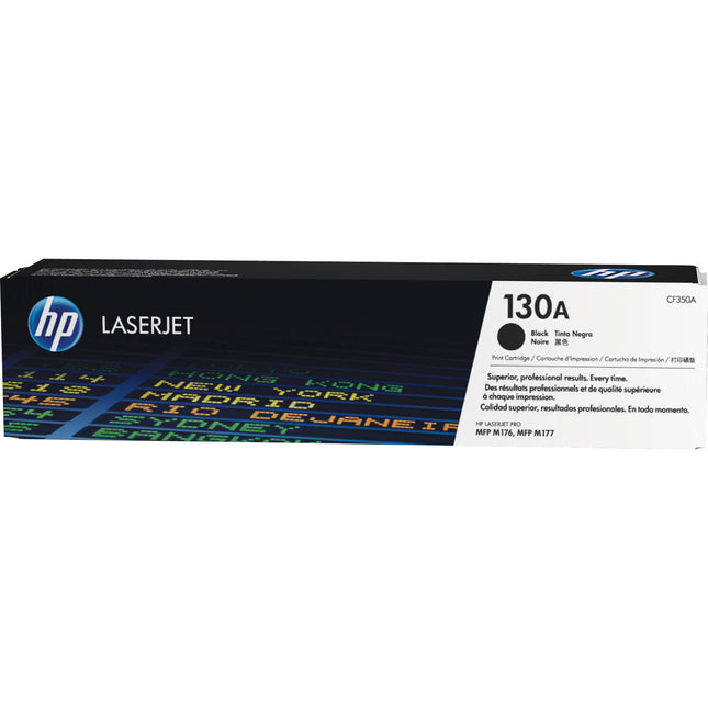 Cartucho de tóner láser HP 130A negro para impresoras LaserJet Pro M176 M177