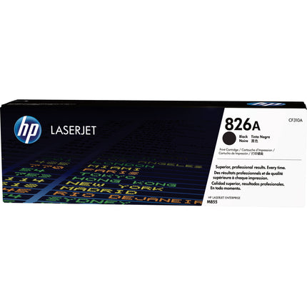 HP 826A Cartucho de Tóner Negro para Impresoras LaserJet M855