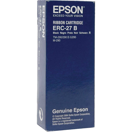 Epson ERC-27B Cinta de Tela Negra para Impresoras M-290 y TM-U295