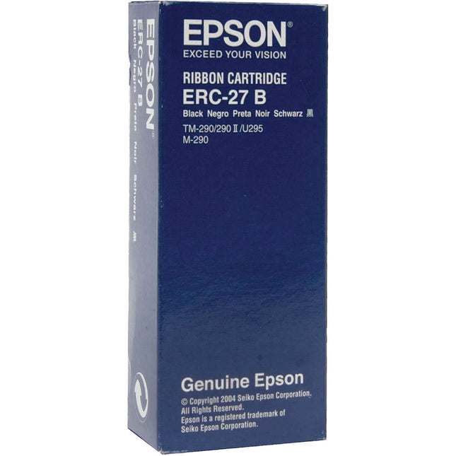 Epson ERC-27B Cinta de Tela Negra para Impresoras M-290 y TM-U295