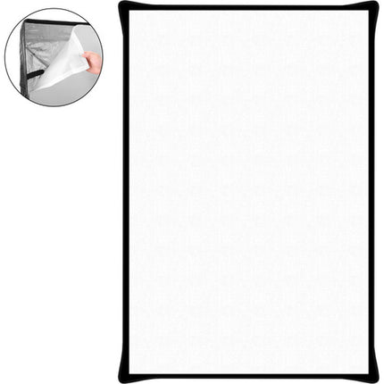 Impact Parabox Softbox 24 x 36 pulgadas Difusor Frontal Interior Plateado