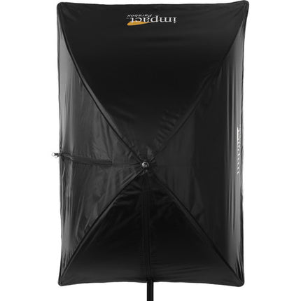 Impact Parabox Softbox 24 x 36 pulgadas Difusor Frontal Interior Plateado