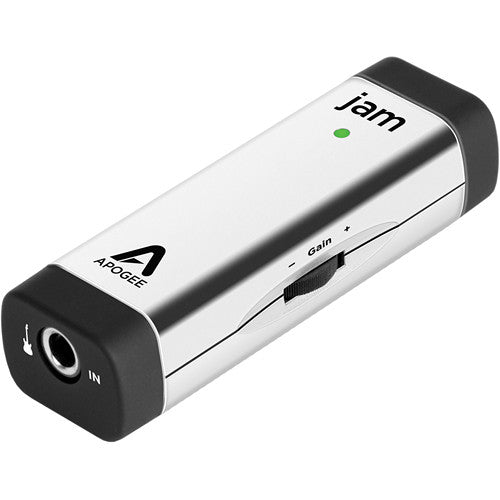 Apogee Electronics JAM 96k Interfaz de Guitarra para iOS y Mac 96 kHz 24-bit con Cable Lightning