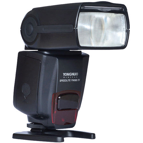 Yongnuo YN560-IV Speedlite Flash con alcance 100 m y zoom 24-105 mm estuche y soporte