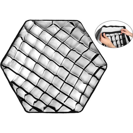 Impact Hexi 24 Speedlight Softbox para flashes con soporte ajustable y difusores