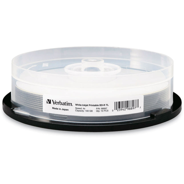 Verbatim BD-R XL 100GB Disco Blu-ray Triple Capa 4x 10 Unidades