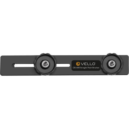 Vello CB-600 Soporte de Flash Recto con Zapata Adicional y Tornillo 1/4-20