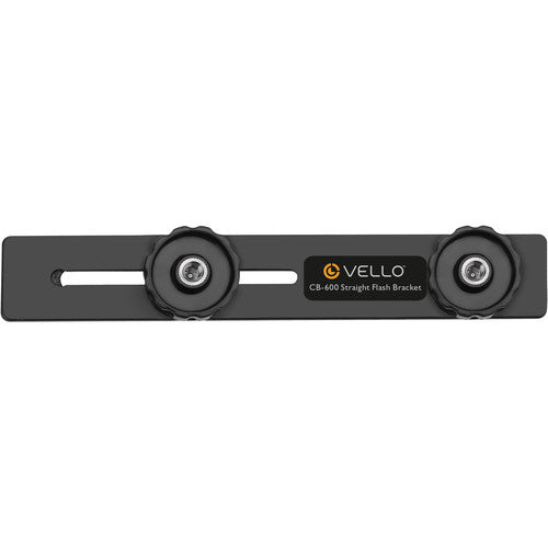 Vello CB-600 Soporte de Flash Recto con Zapata Adicional y Tornillo 1/4-20