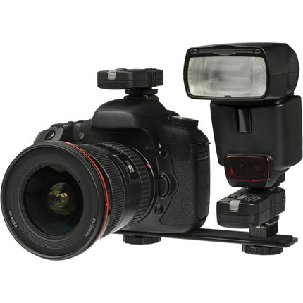 Vello CB-600 Soporte de Flash Recto con Zapata Adicional y Tornillo 1/4-20