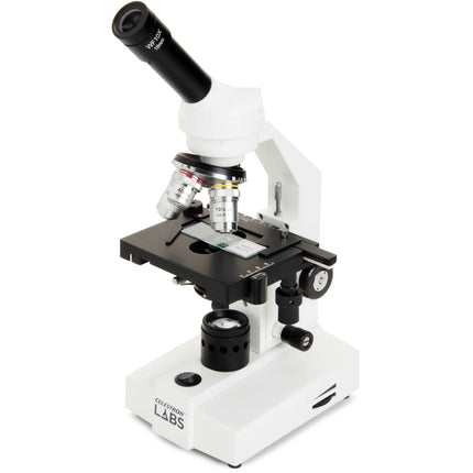 CELESTRON LABS CM2000CF Microscopio compuesto monocular 2000x 360° rotación