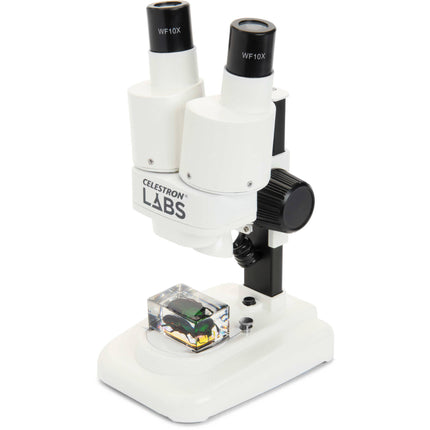 CELESTRON LABS S20 Microscopio 20x 2.76 Pulgadas Iluminación LED
