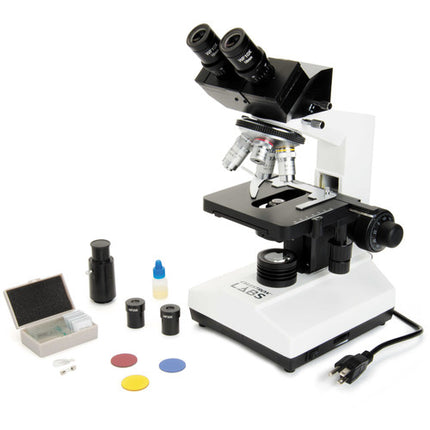 CELESTRON LABS CB2000C Microscopio compuesto binocular 5.5 x 5.5 mecánico