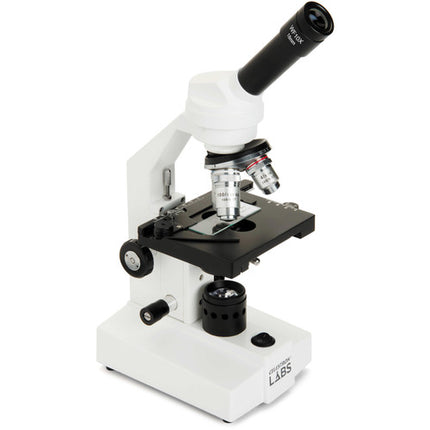CELESTRON LABS CM2000CF Microscopio compuesto monocular 2000x 360° rotación