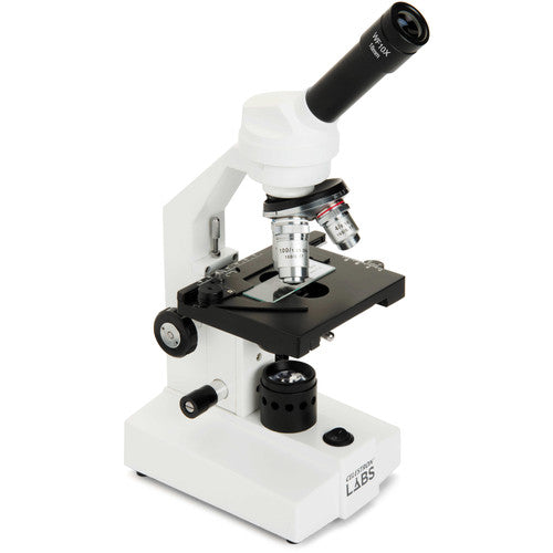 CELESTRON LABS CM2000CF Microscopio compuesto monocular 2000x 360° rotación