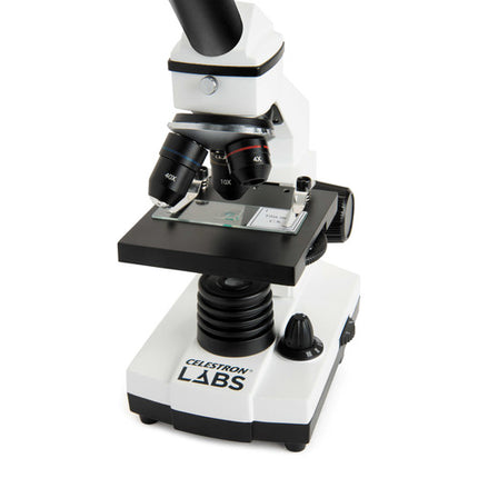 CELESTRON LABS CM800 Microscopio Monocular Inalámbrico 40x-800x LED 3.5x3.5 Pulgadas