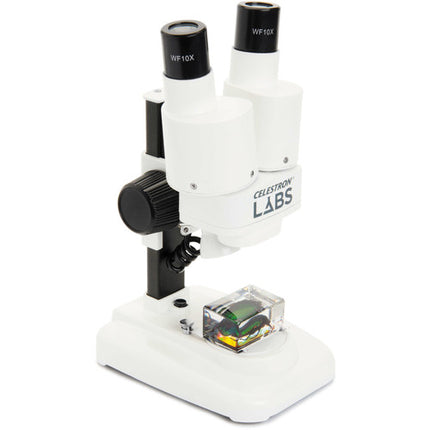 CELESTRON LABS S20 Microscopio 20x 2.76 Pulgadas Iluminación LED