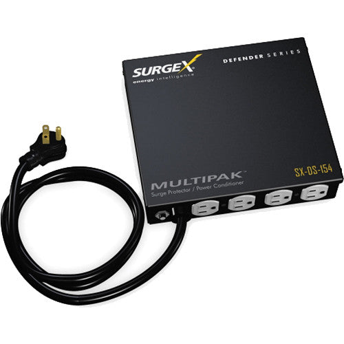 SURGEX SX-DS-154 Defender Series Protector de Sobretensión 4 Salidas 6ft