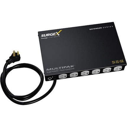 SURGEX SX-DS-156 Defender Series MultiPak Regleta 6 Salidas 6 Pies