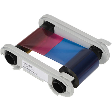 Evolis YMCKO-K Cinta a Color 6 Paneles 200 Impresiones para Impresoras Primacy
