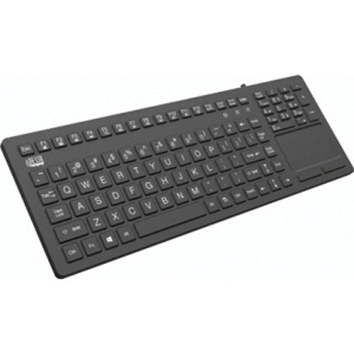 Adesso SlimTouch 270 Teclado con Touchpad Antimicrobiano USB y Diseño Impermeable